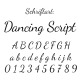 www.edelstahl-schriftzug.de | Schriftauswahl Dancing Script